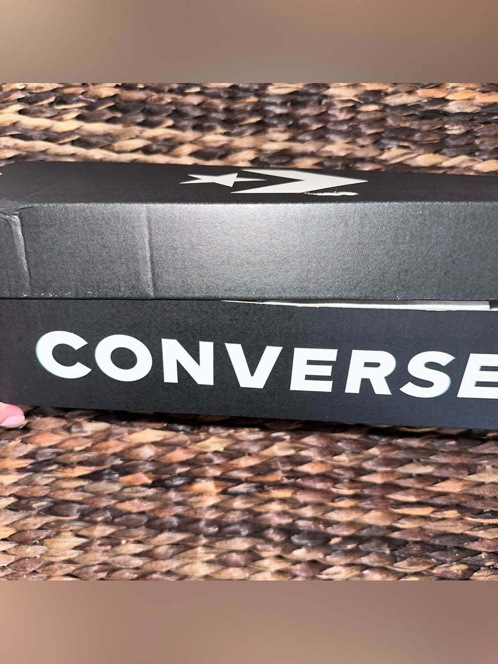 Converse All Star White High Top Sneakers New in Box mens 6 women’s 8 - Picture 8 of 8